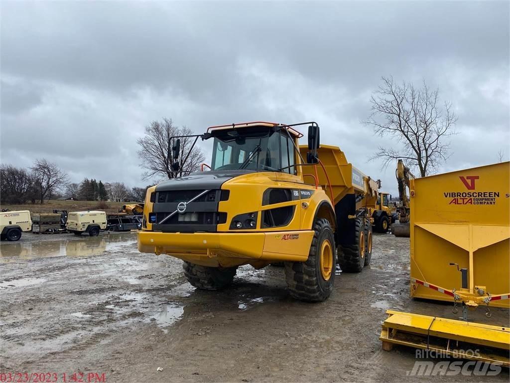 Volvo A30G Kloubové dempry