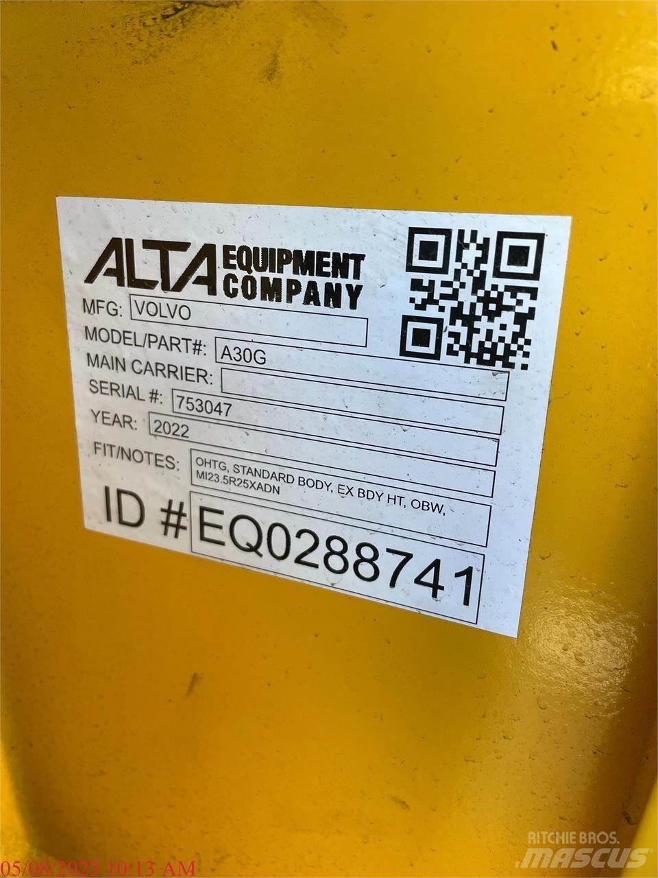 Volvo A30G Kloubové dempry