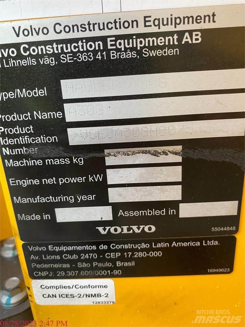 Volvo A30G Kloubové dempry