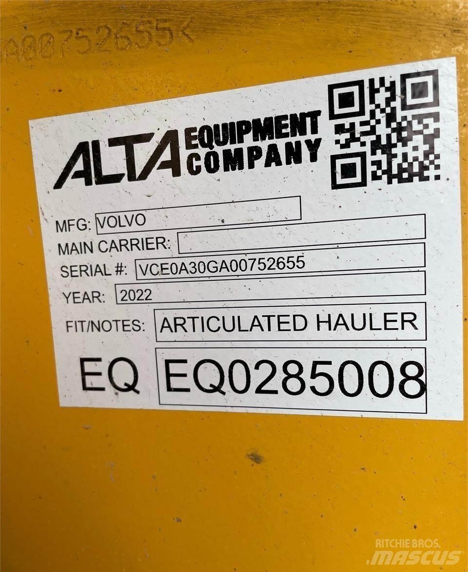 Volvo A30G Kloubové dempry
