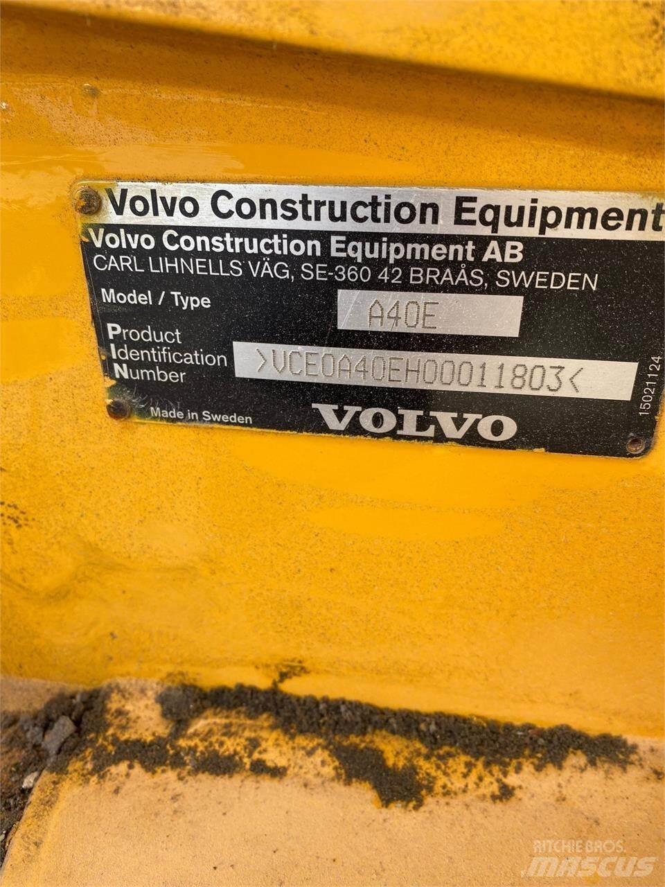Volvo A40E Cisterny na vodu