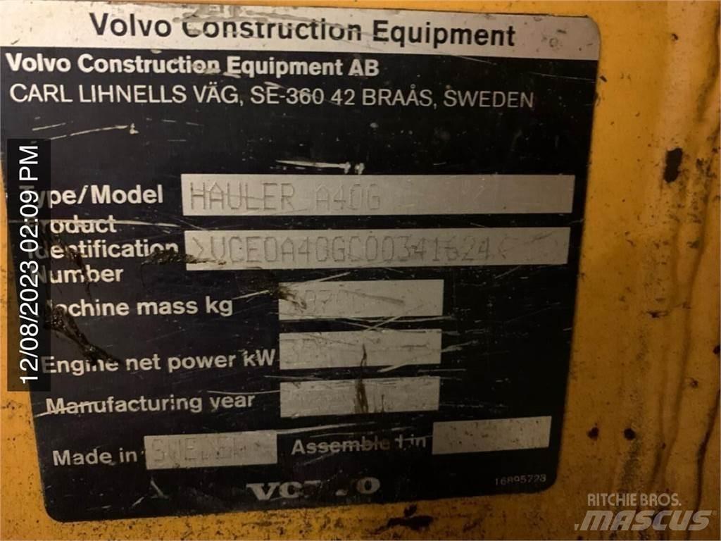 Volvo A40G Kloubové dempry