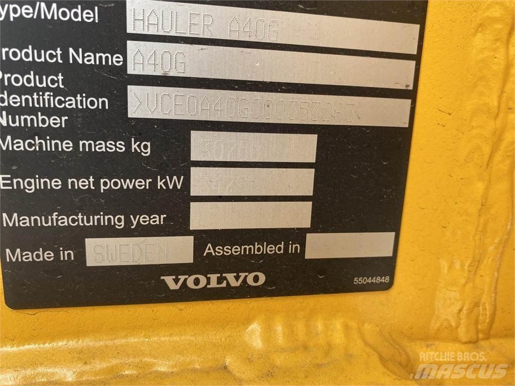 Volvo A40G Kloubové dempry