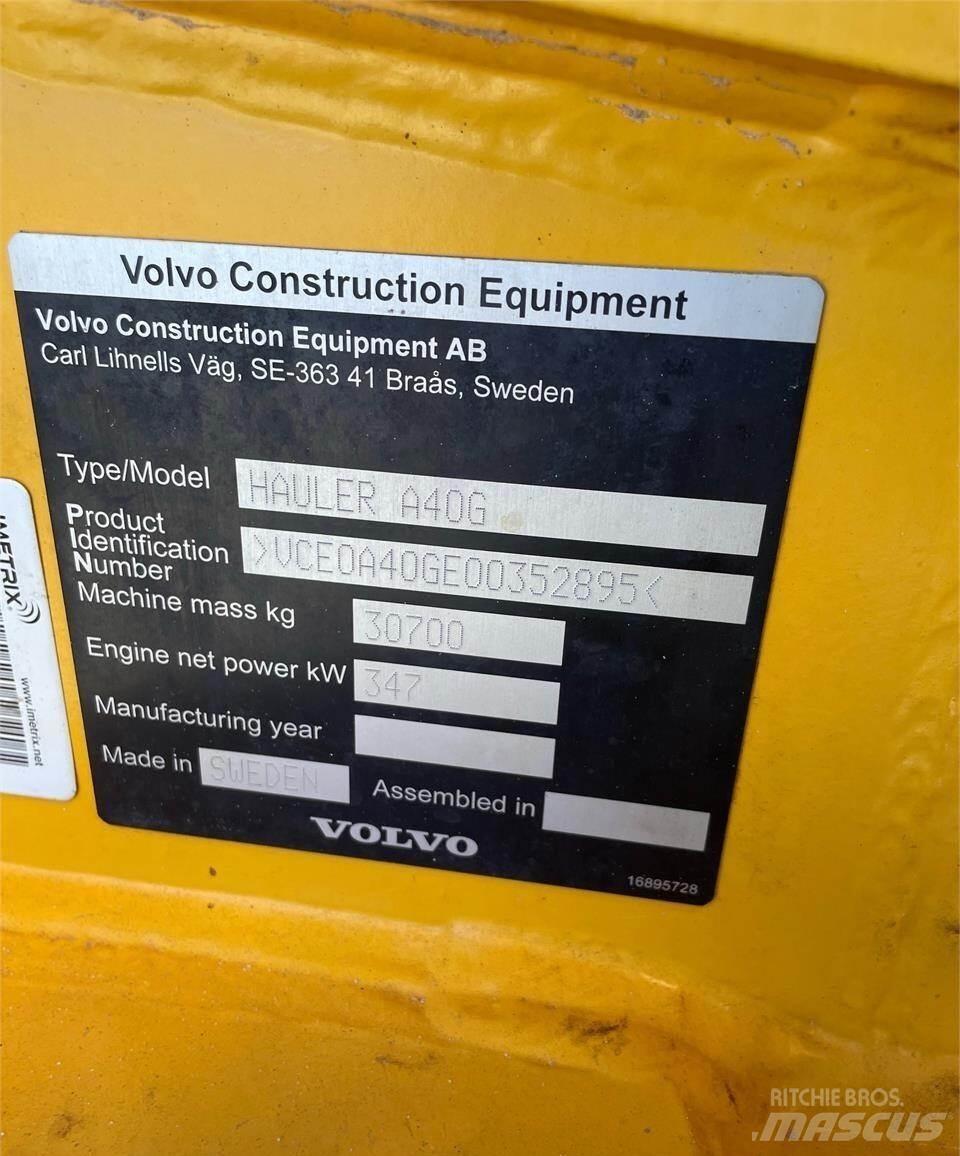 Volvo A40G Kloubové dempry