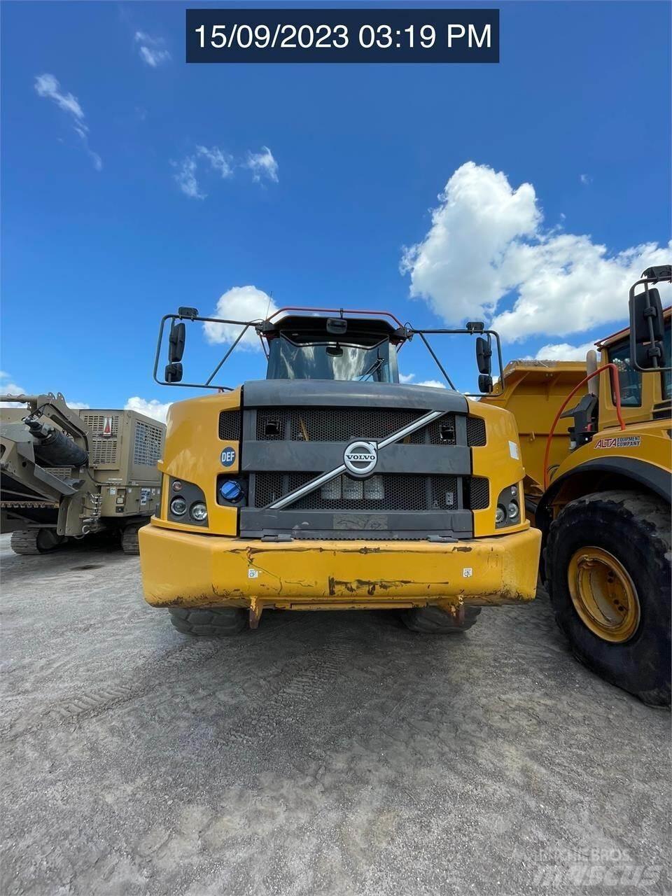 Volvo A45G Kloubové dempry