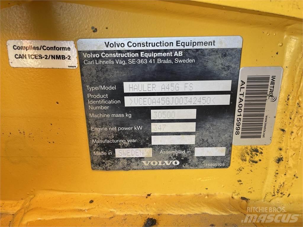 Volvo A45G FS Kloubové dempry