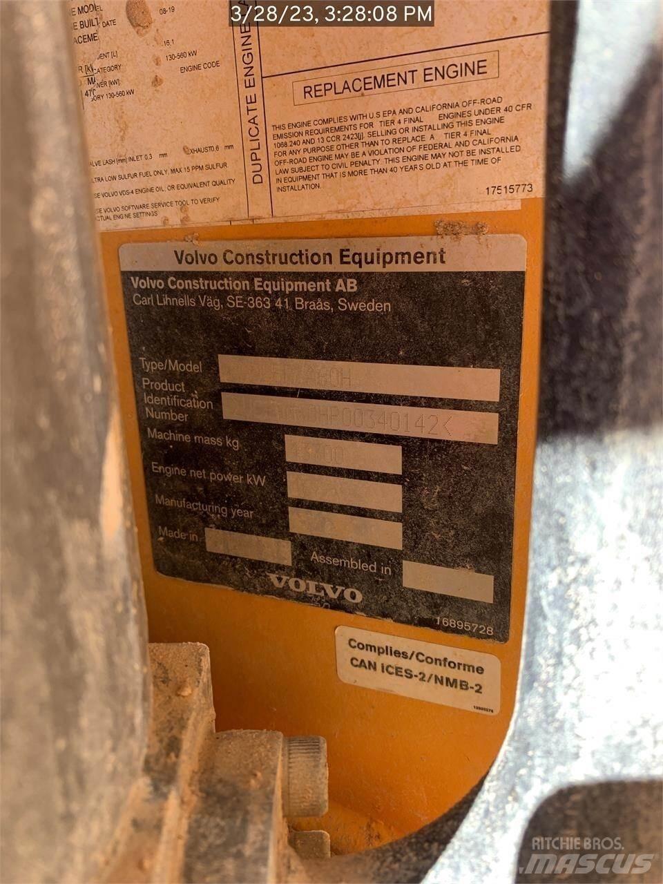 Volvo A60H Kloubové dempry