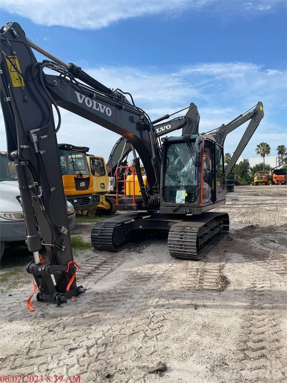 Volvo EC140EL Pásová rýpadla
