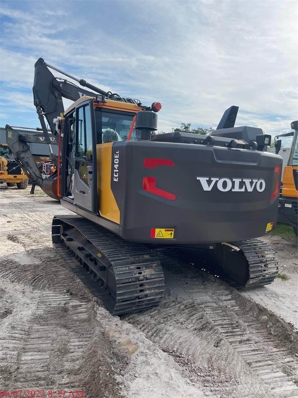 Volvo EC140EL Pásová rýpadla