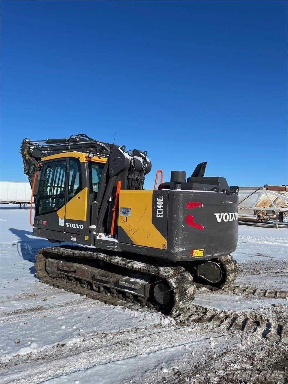 Volvo EC140EL Pásová rýpadla