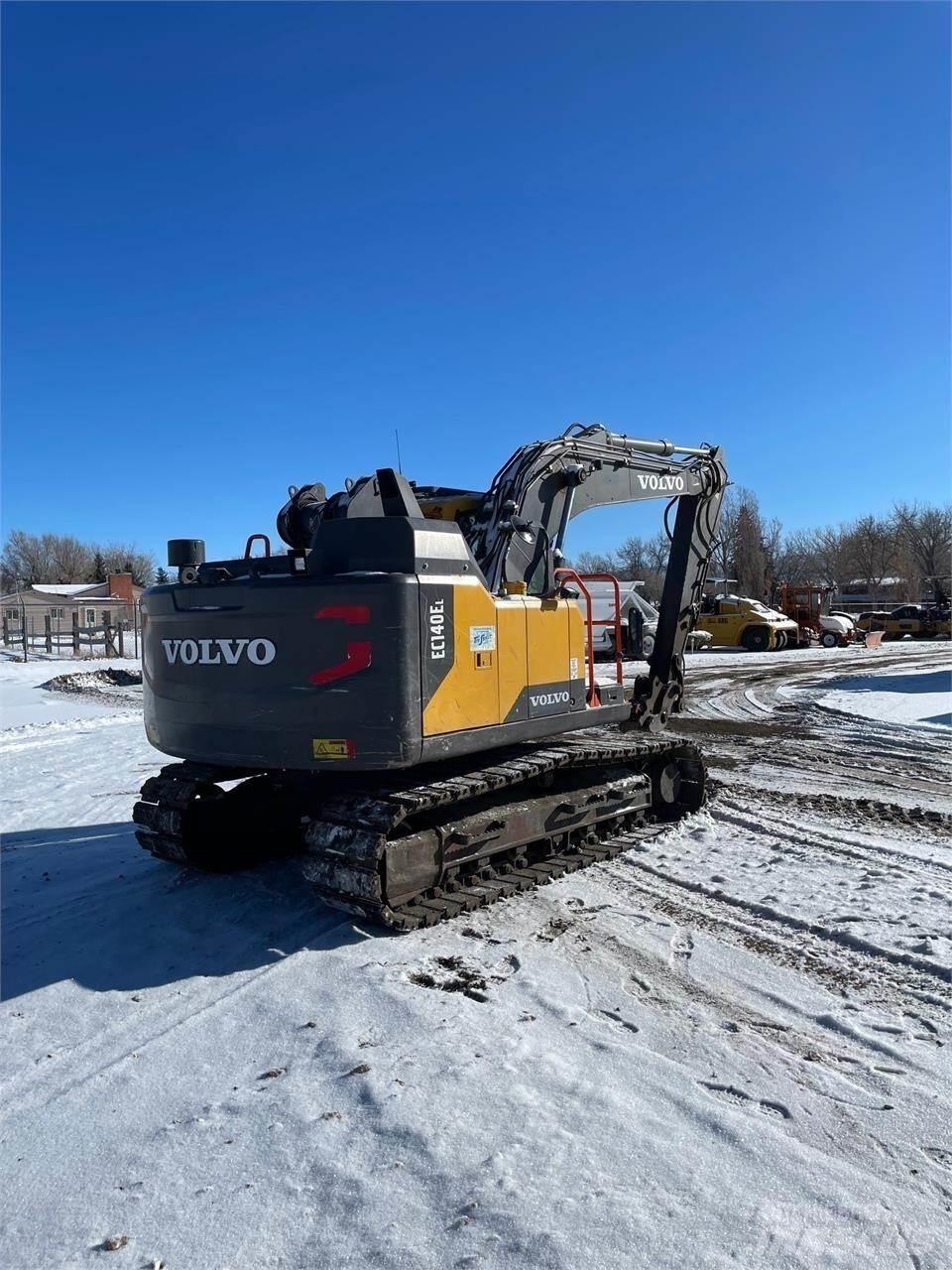 Volvo EC140EL Pásová rýpadla