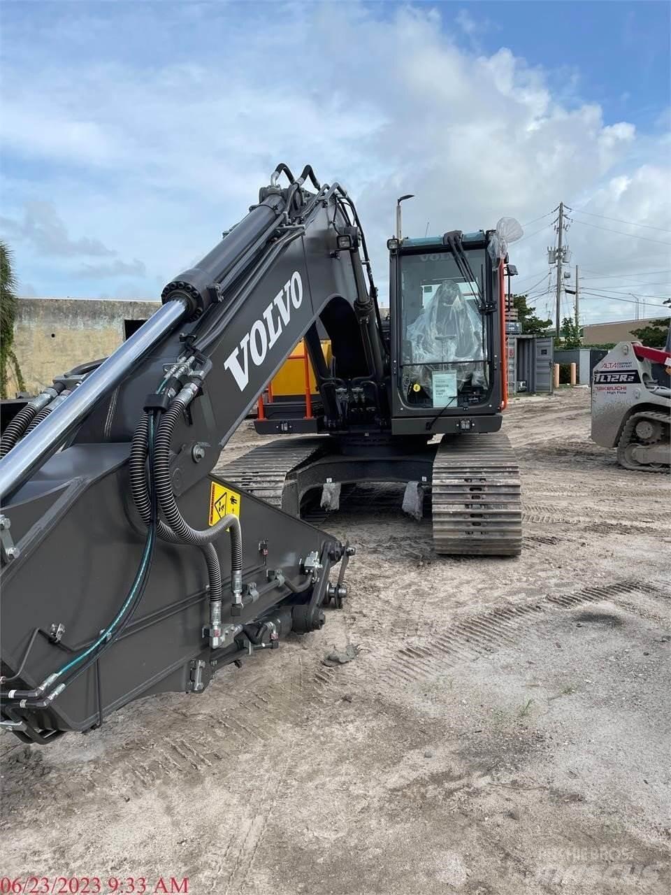 Volvo EC160EL Pásová rýpadla