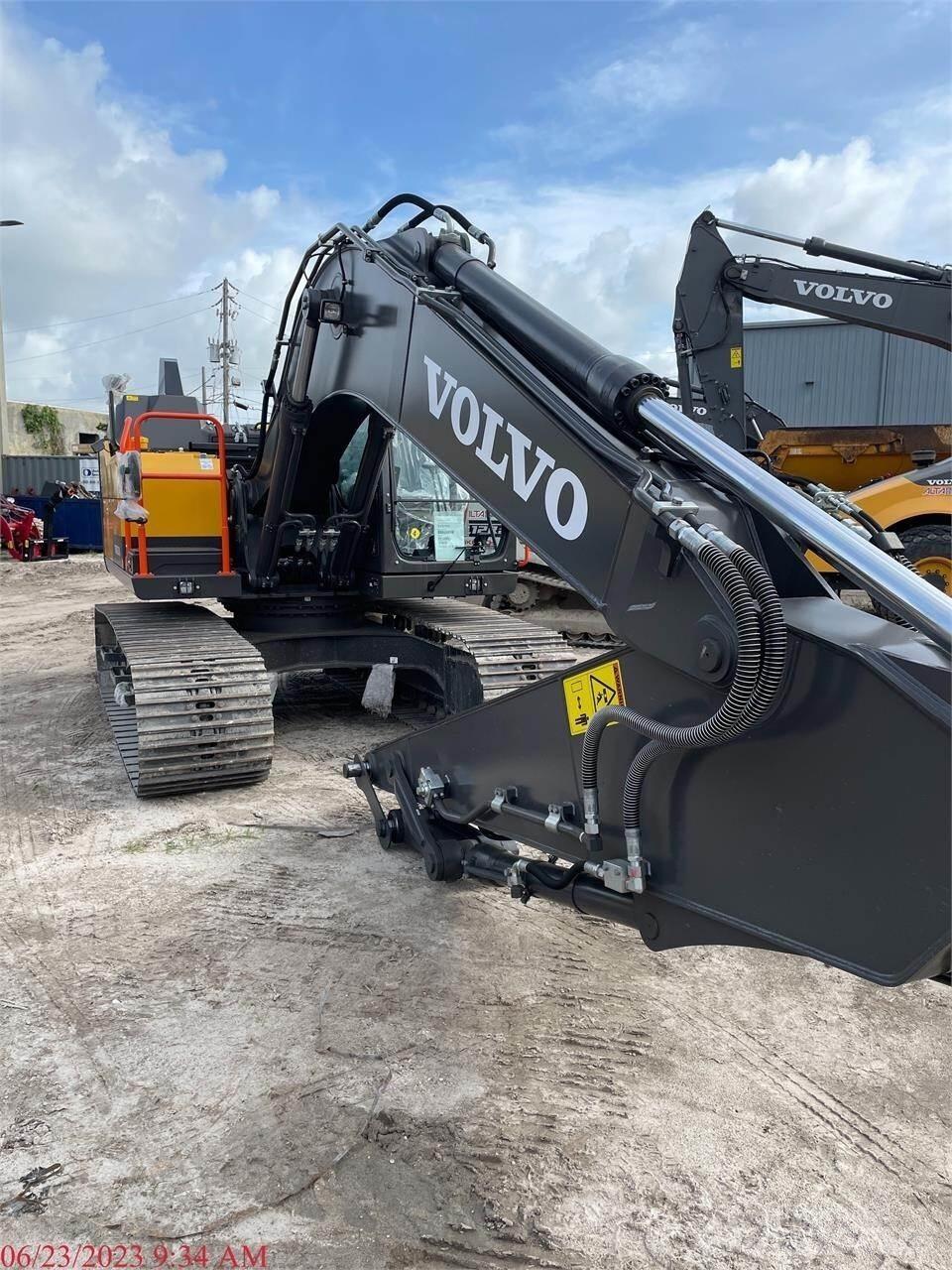 Volvo EC160EL Pásová rýpadla