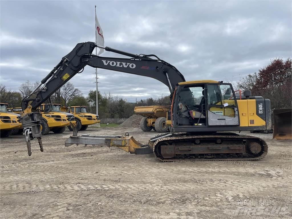 Volvo EC160EL Pásová rýpadla