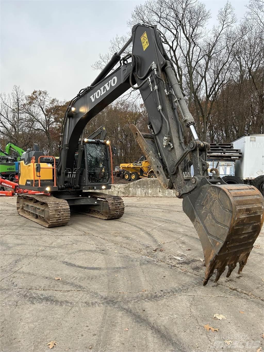 Volvo EC160EL Pásová rýpadla