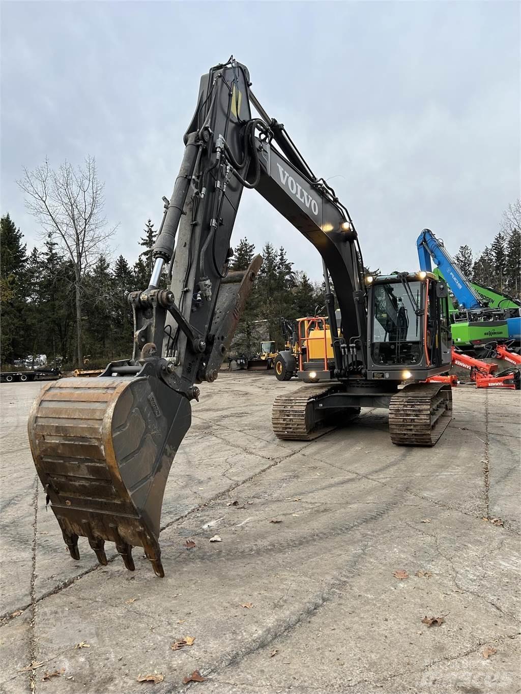 Volvo EC160EL Pásová rýpadla