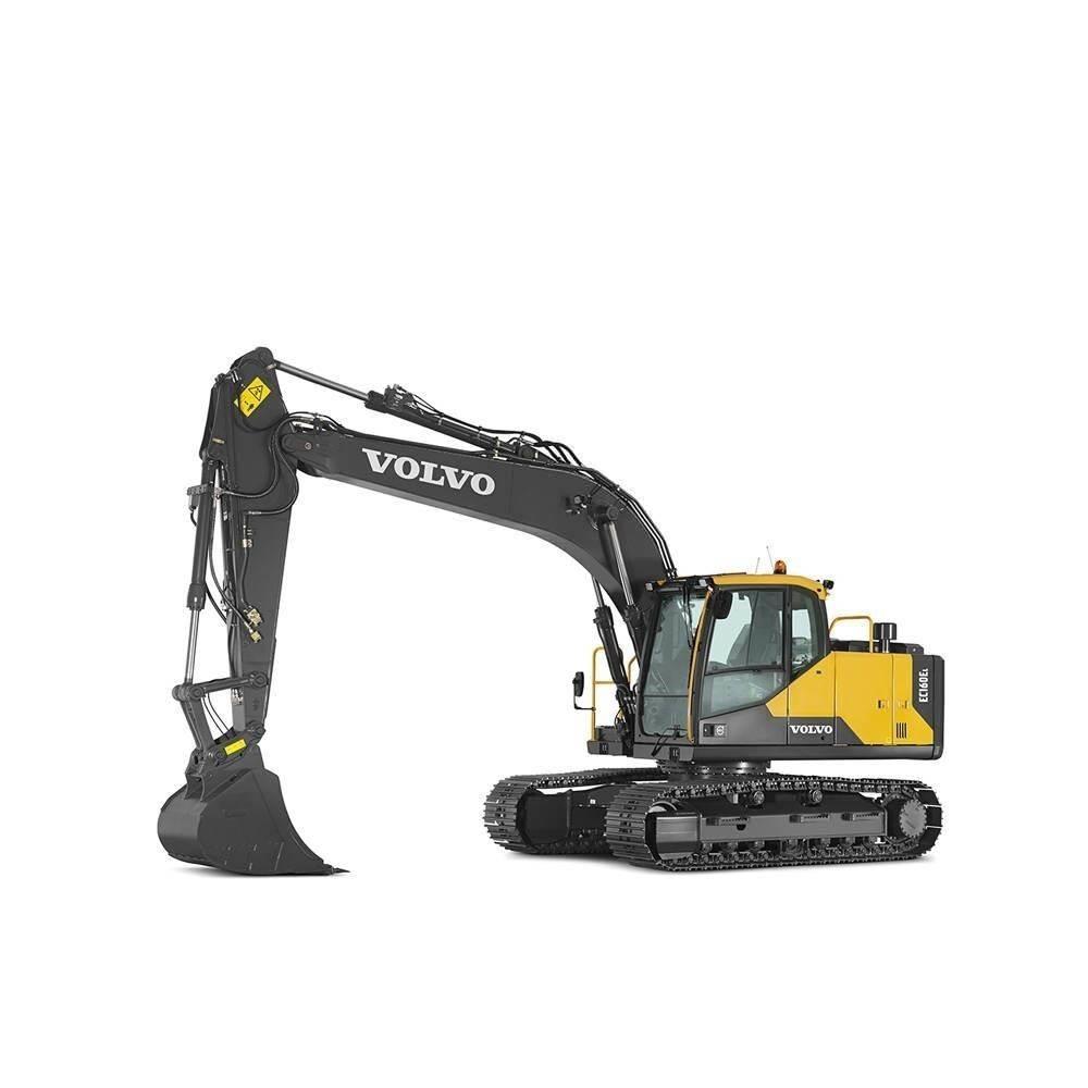 Volvo EC160EL Pásová rýpadla