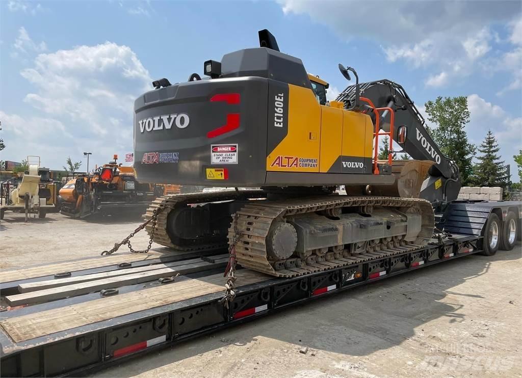 Volvo EC160EL Pásová rýpadla