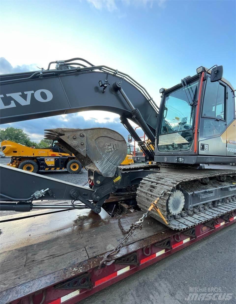 Volvo EC160EL Pásová rýpadla