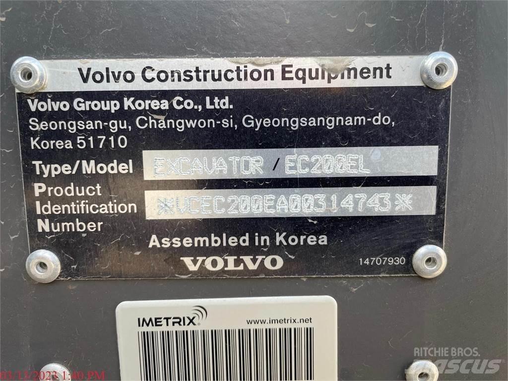 Volvo EC200EL Pásová rýpadla