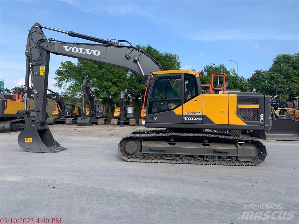 Volvo EC200EL Pásová rýpadla