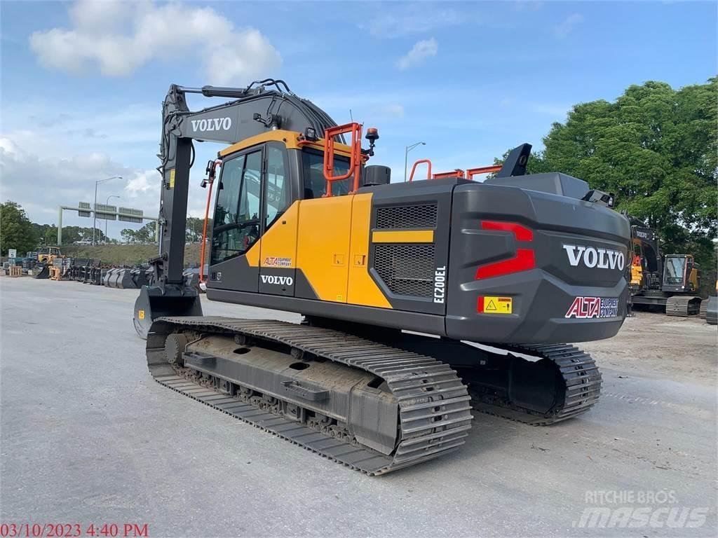 Volvo EC200EL Pásová rýpadla