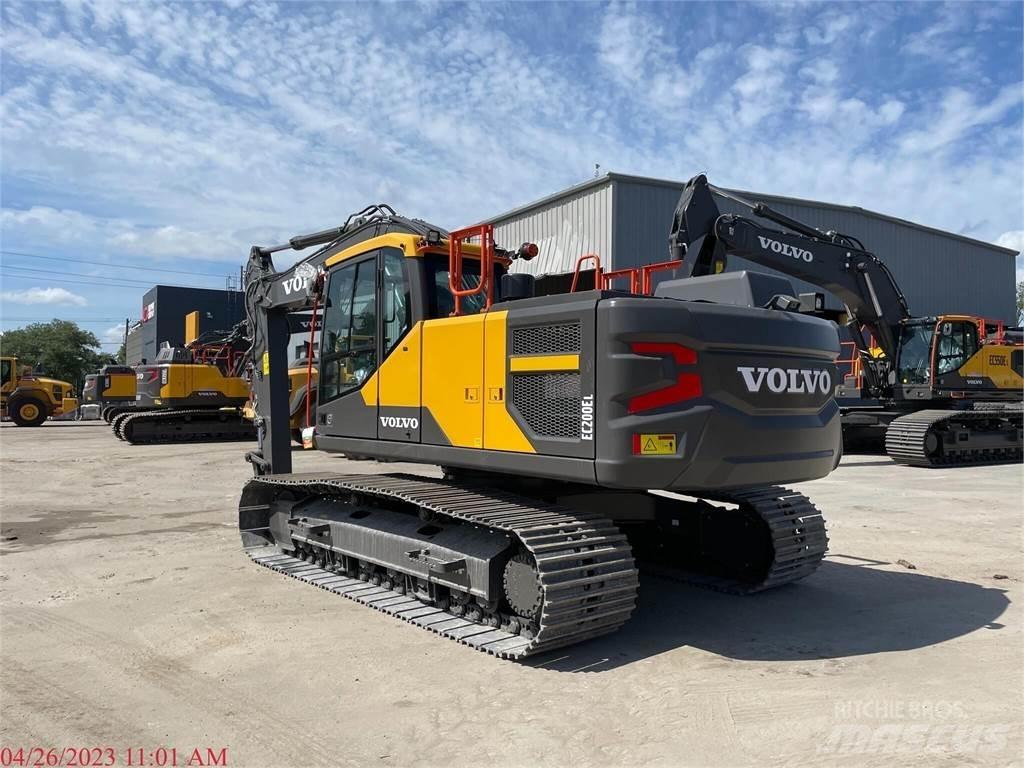 Volvo EC200EL Pásová rýpadla