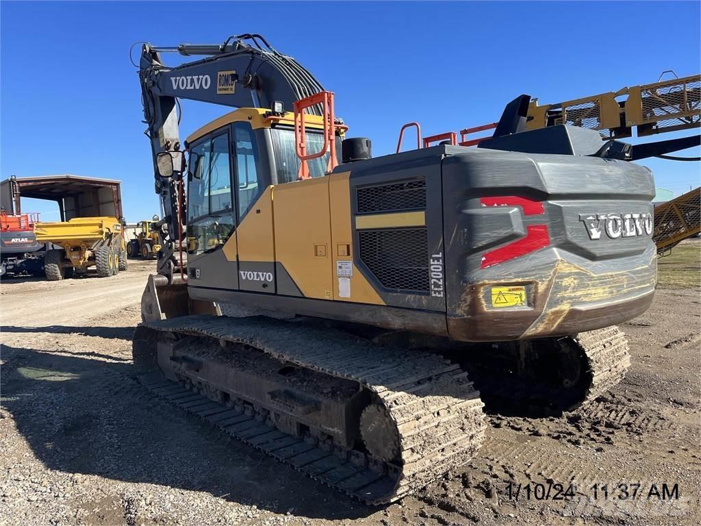 Volvo EC200EL Pásová rýpadla