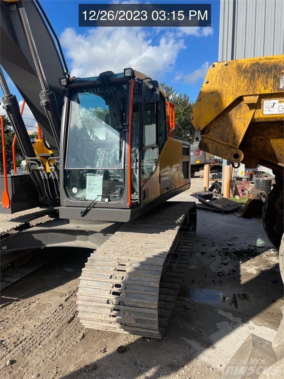 Volvo EC200EL Pásová rýpadla