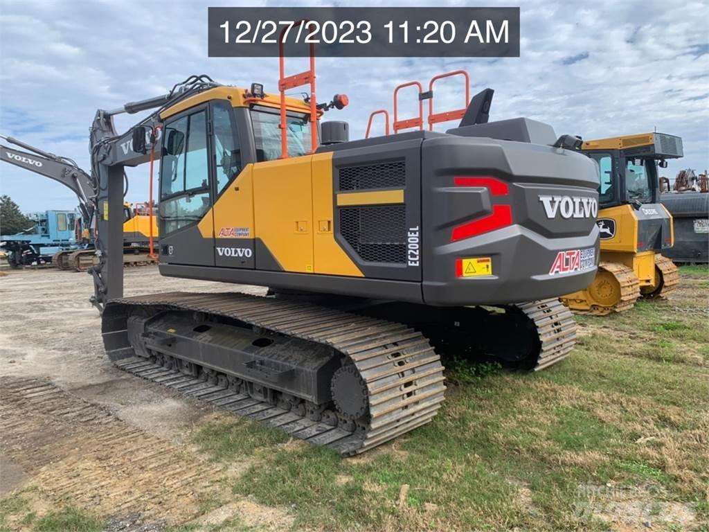Volvo EC200EL Pásová rýpadla