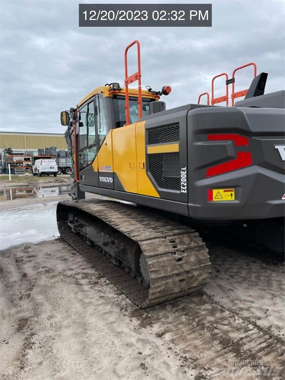 Volvo EC200EL Pásová rýpadla