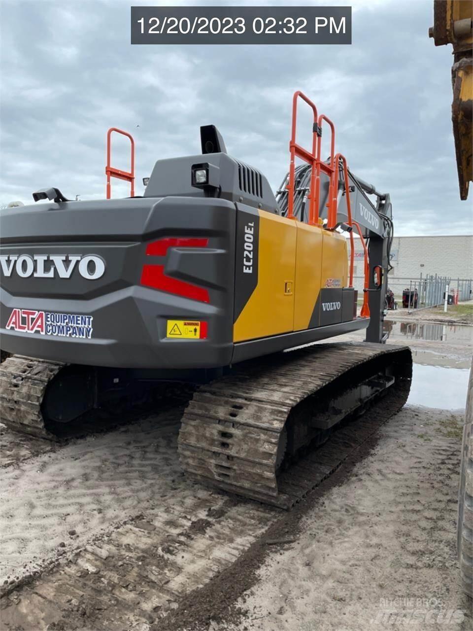 Volvo EC200EL Pásová rýpadla