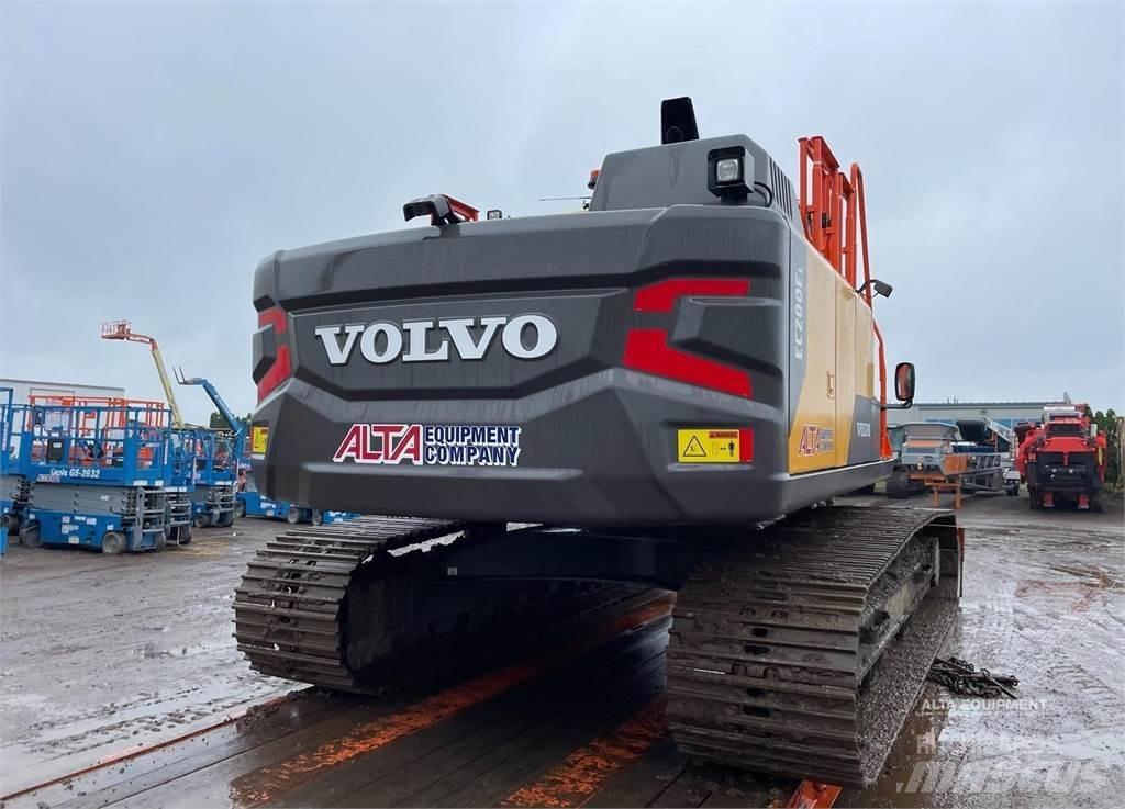 Volvo EC200EL Pásová rýpadla
