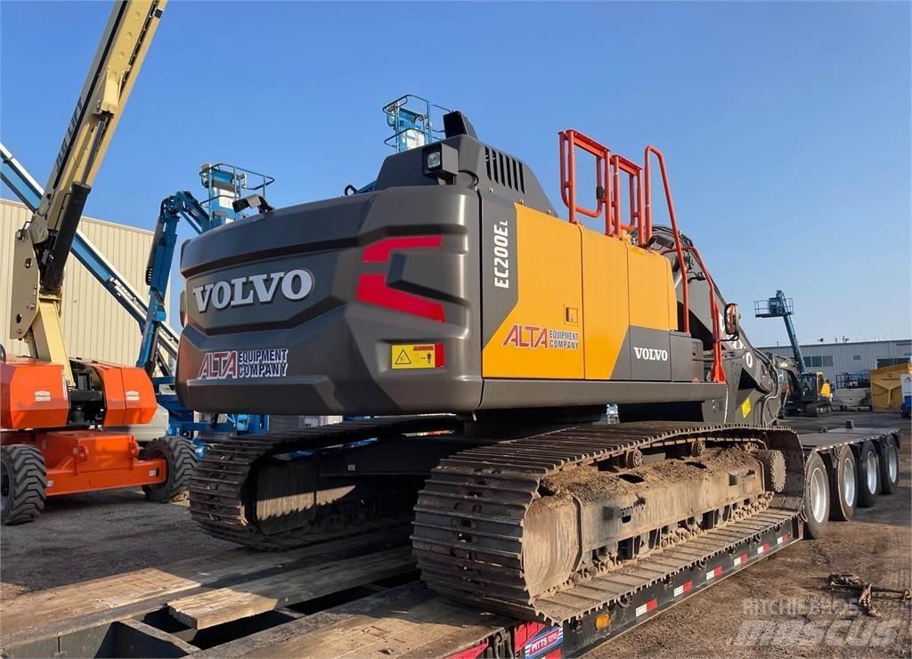 Volvo EC200EL Pásová rýpadla