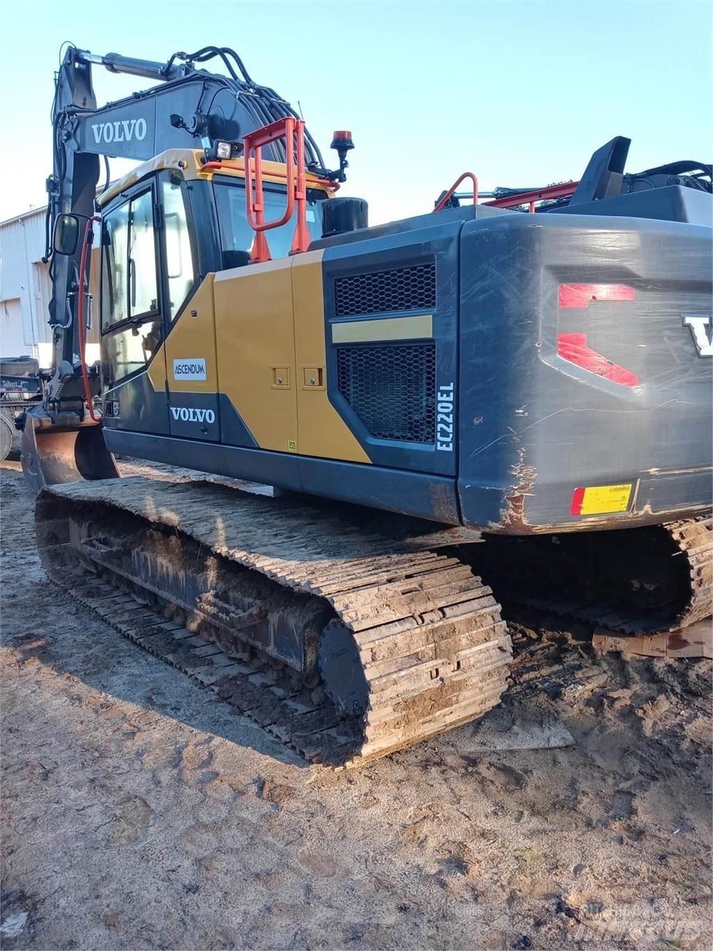 Volvo EC220EL Pásová rýpadla