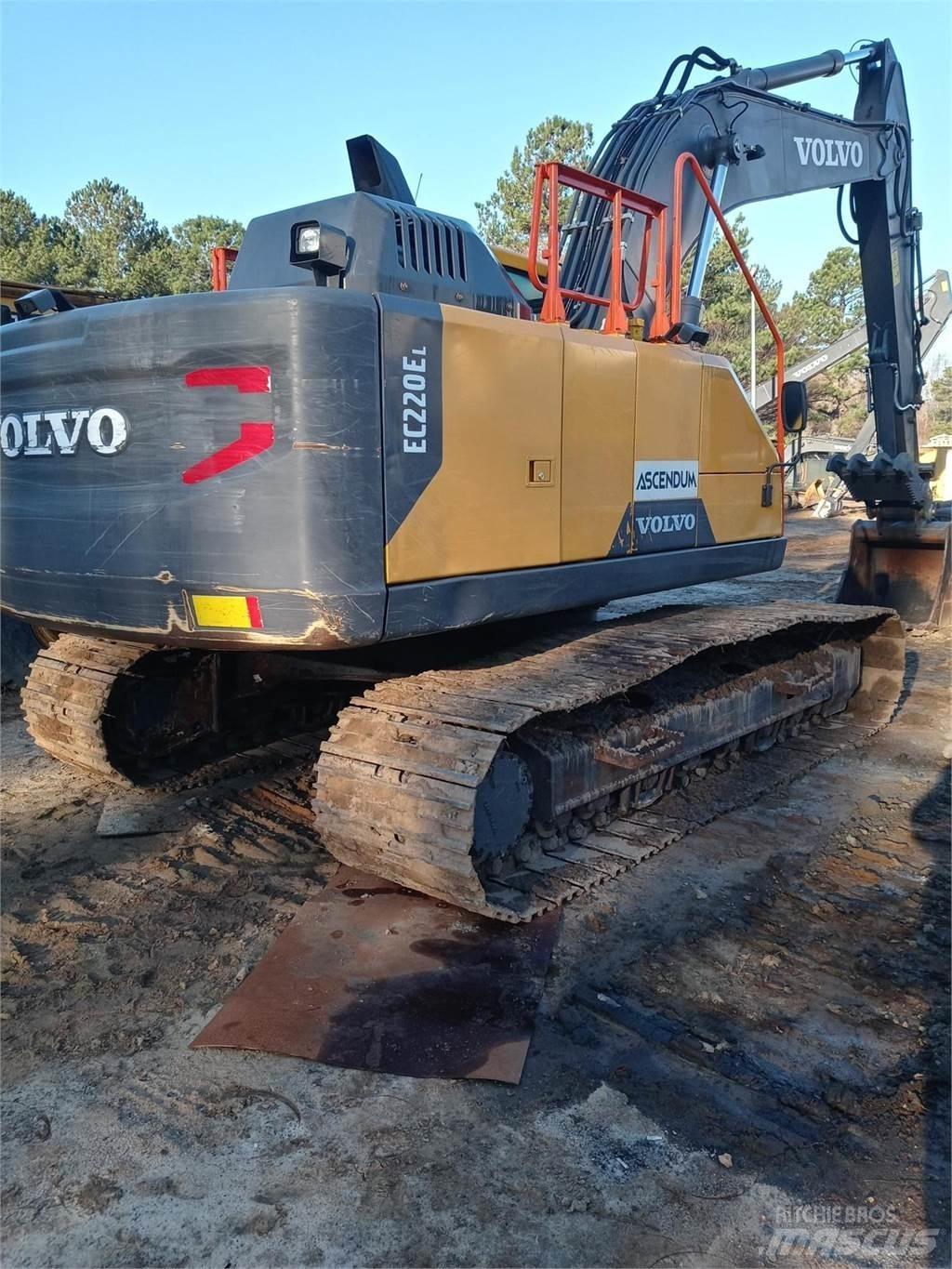 Volvo EC220EL Pásová rýpadla