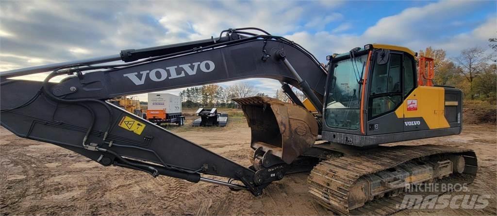 Volvo EC220EL Pásová rýpadla