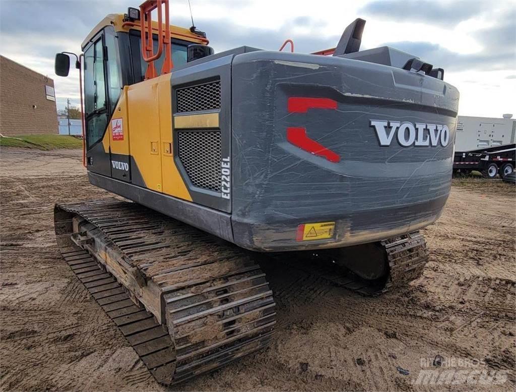 Volvo EC220EL Pásová rýpadla
