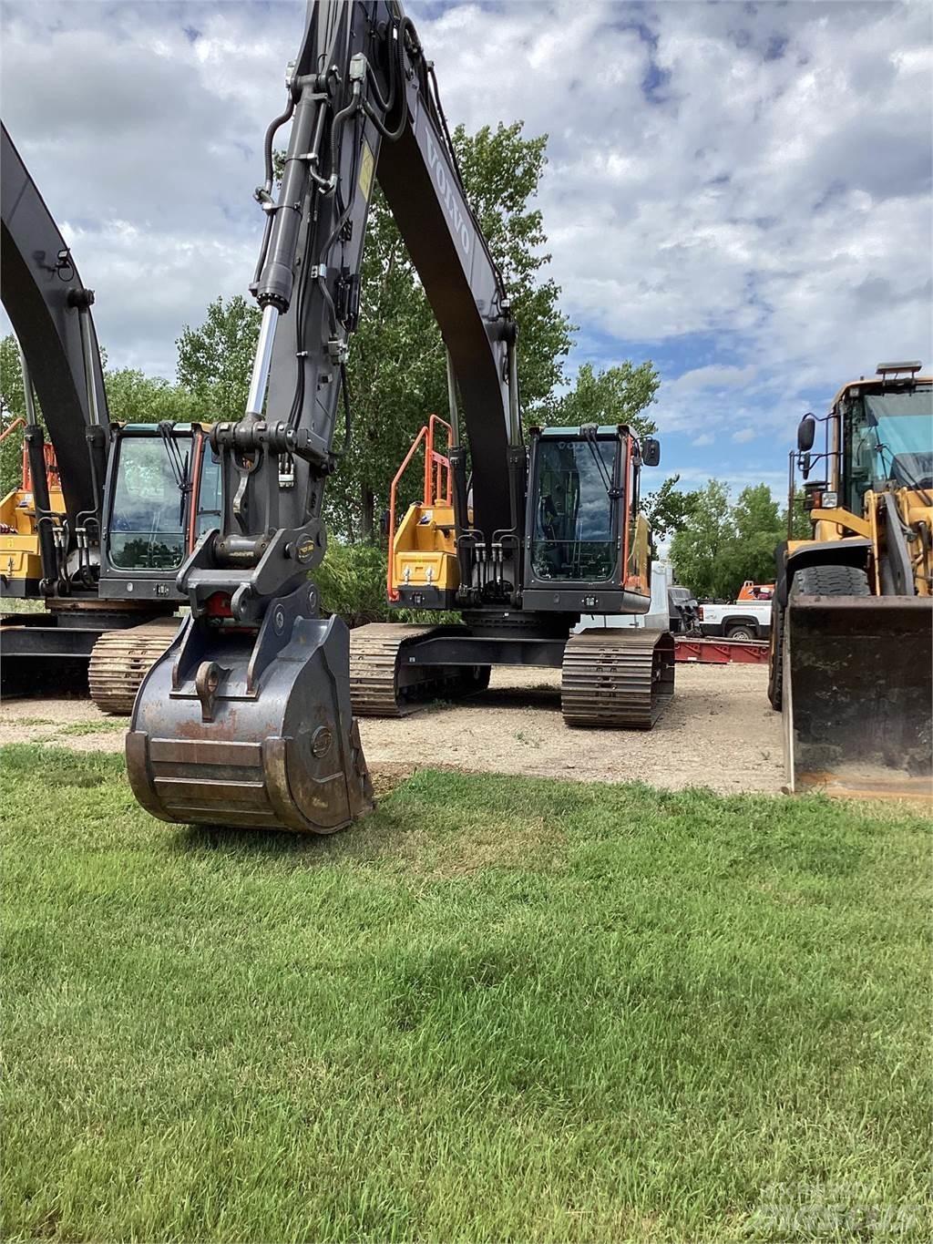 Volvo EC220EL Pásová rýpadla