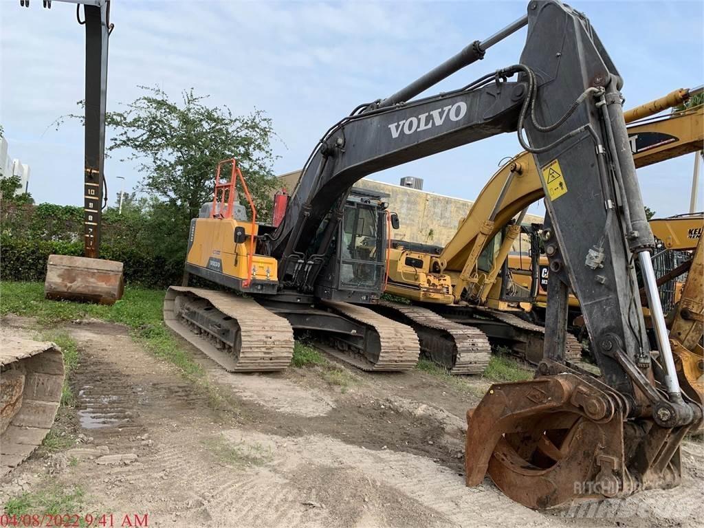 Volvo EC220EL Pásová rýpadla