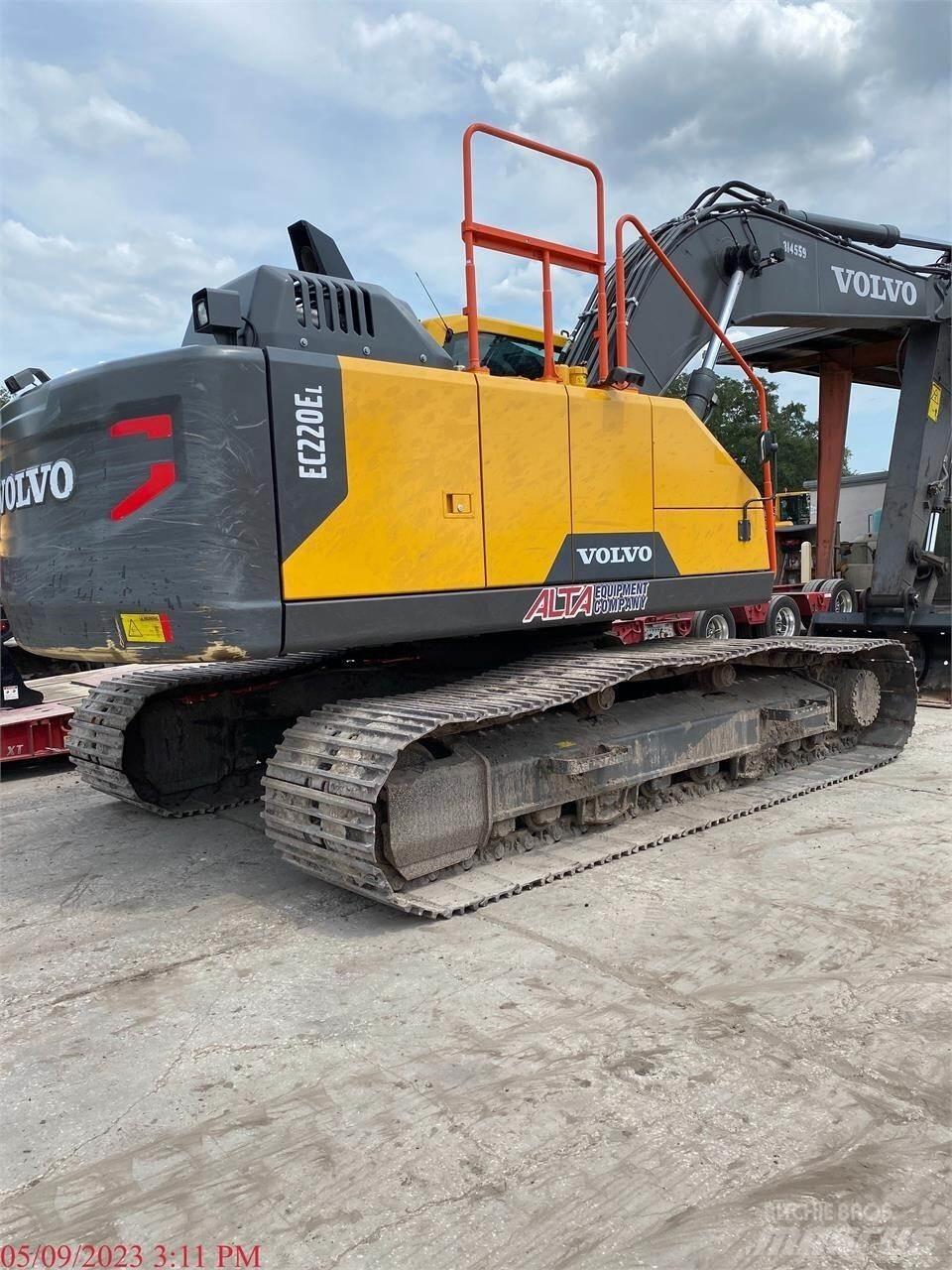 Volvo EC220EL Pásová rýpadla