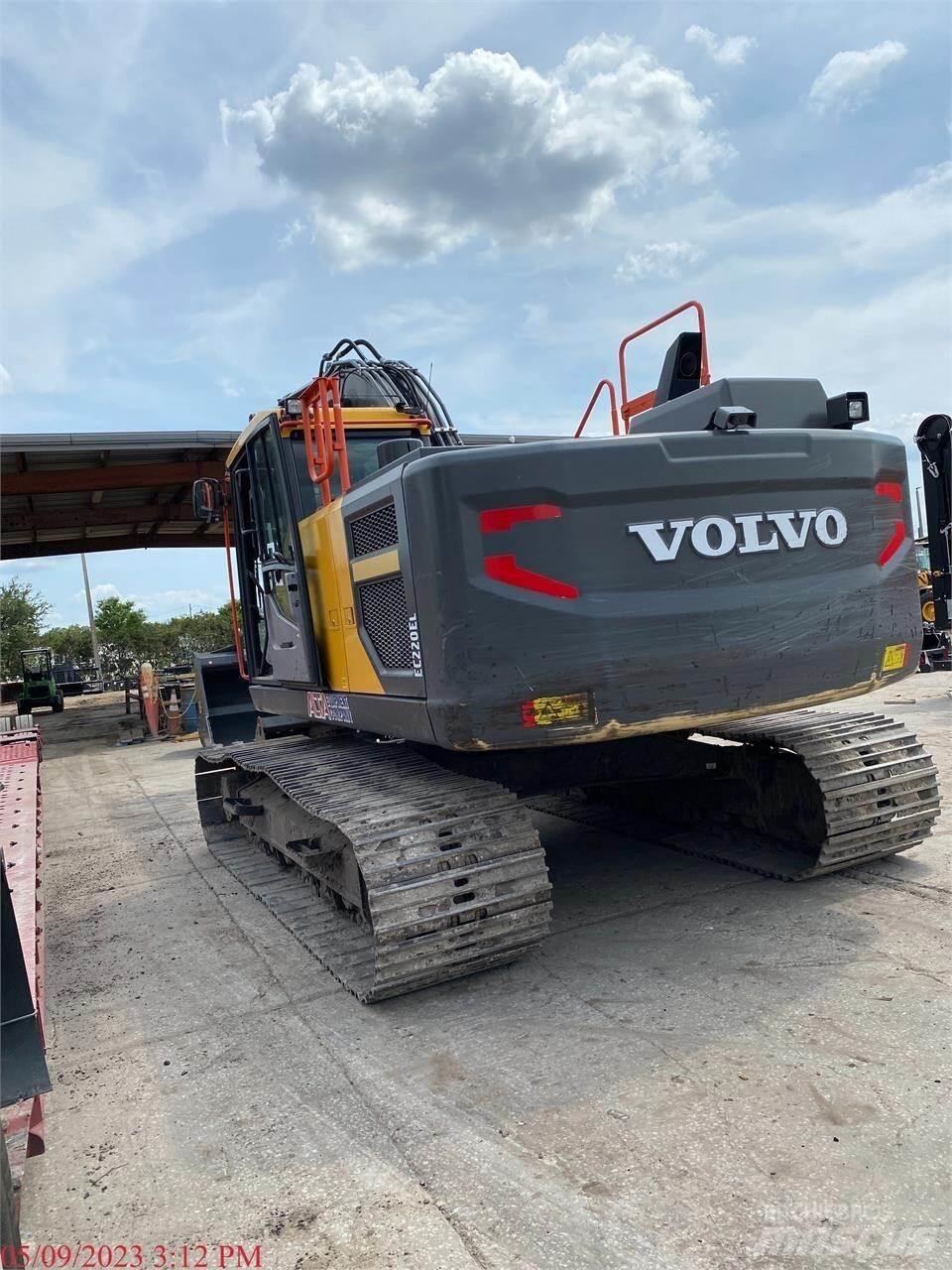 Volvo EC220EL Pásová rýpadla