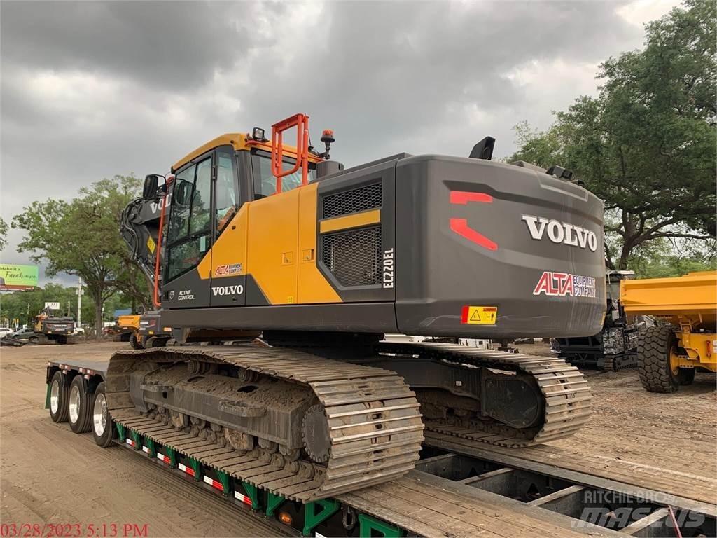 Volvo EC220EL Pásová rýpadla