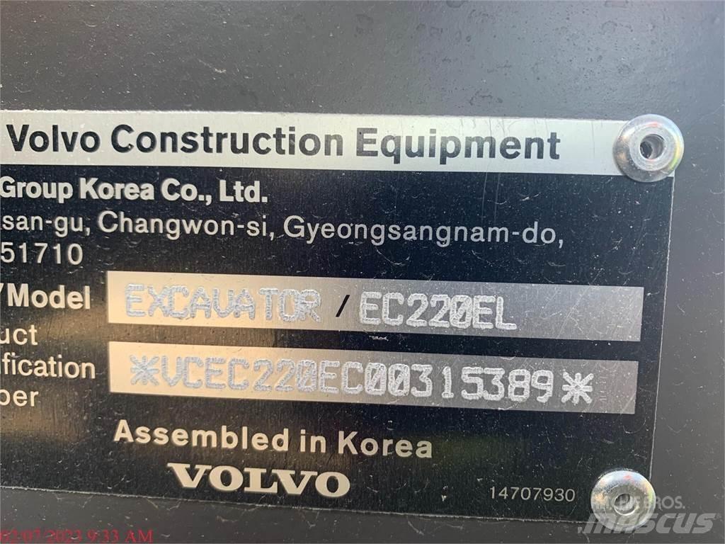 Volvo EC220EL Pásová rýpadla