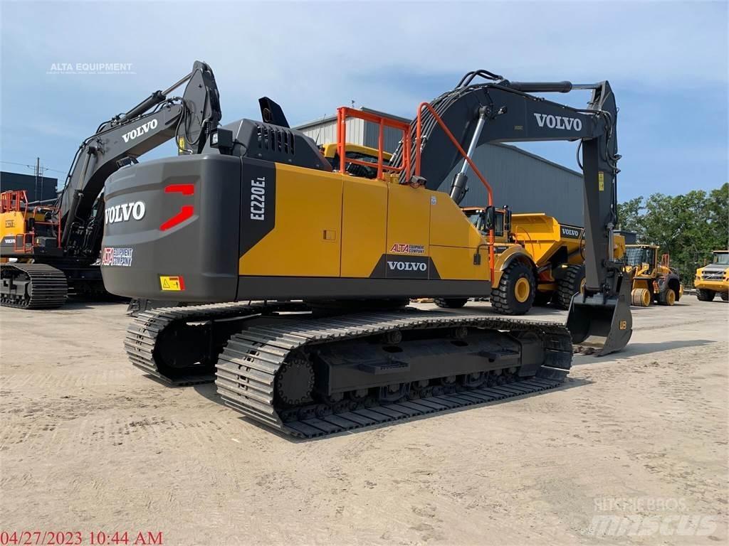 Volvo EC220EL Pásová rýpadla