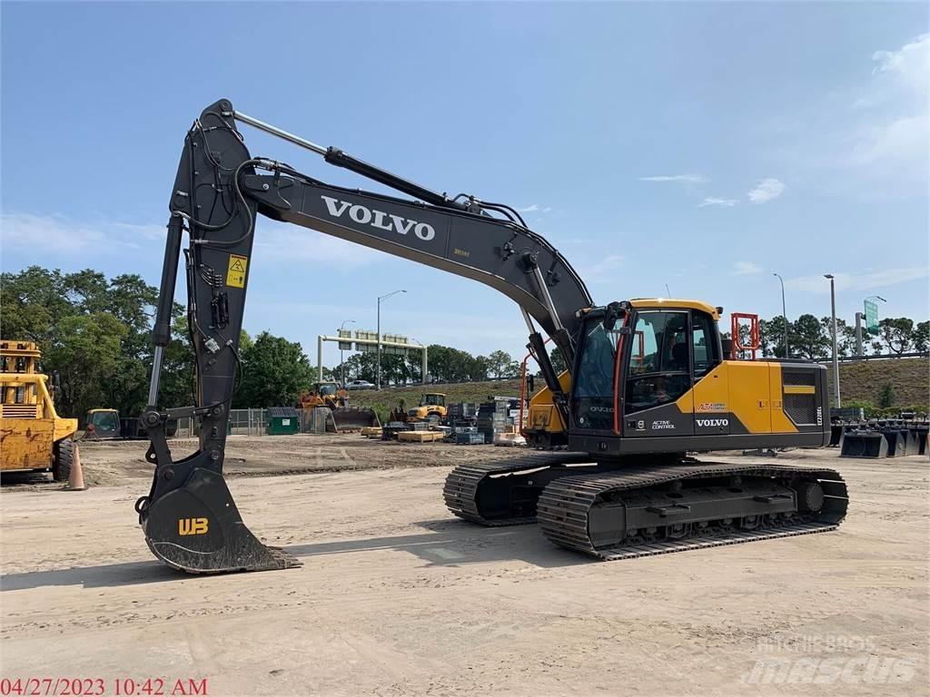 Volvo EC220EL Pásová rýpadla