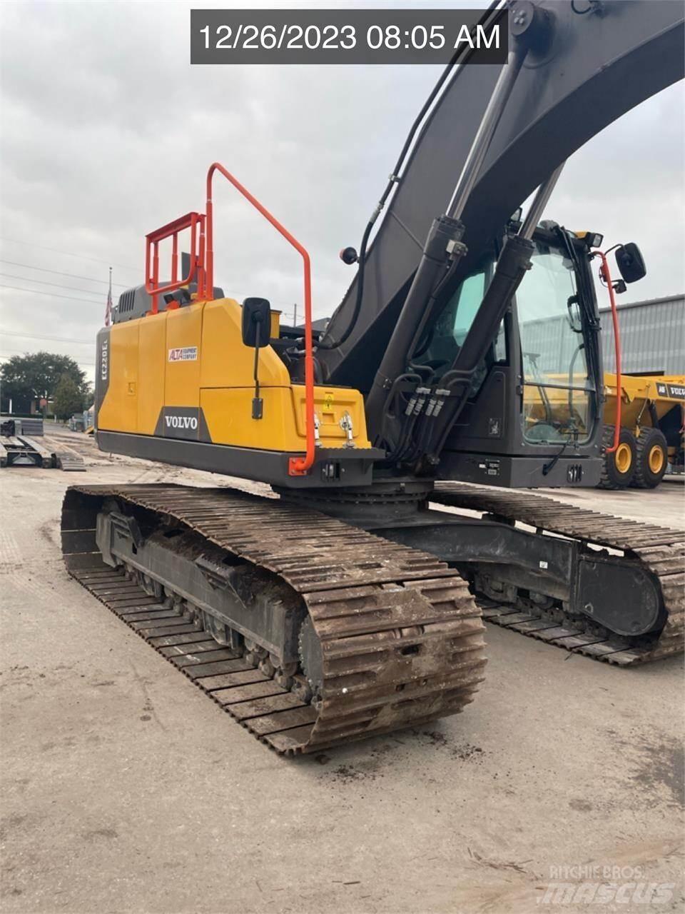 Volvo EC220EL Pásová rýpadla