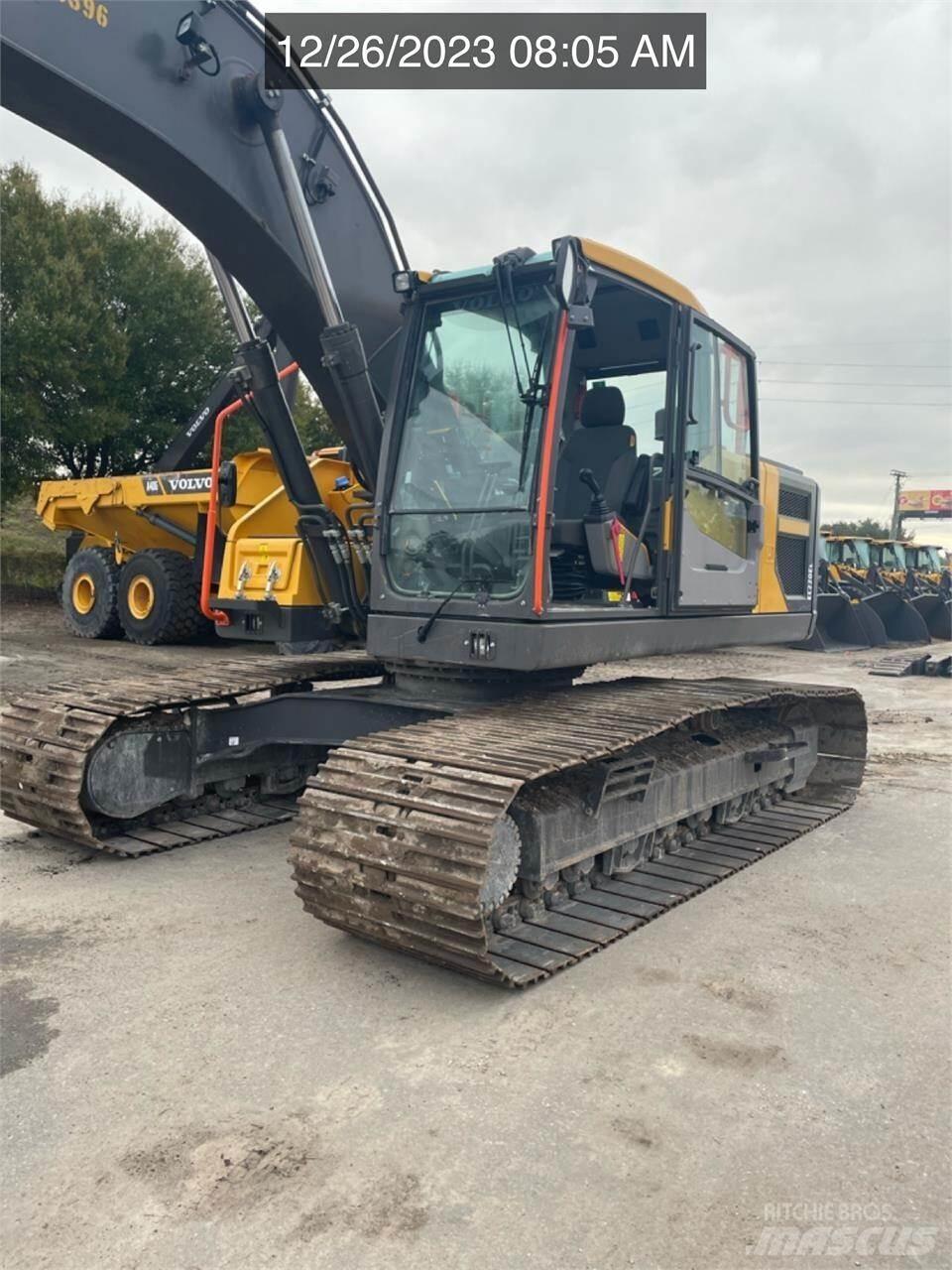 Volvo EC220EL Pásová rýpadla