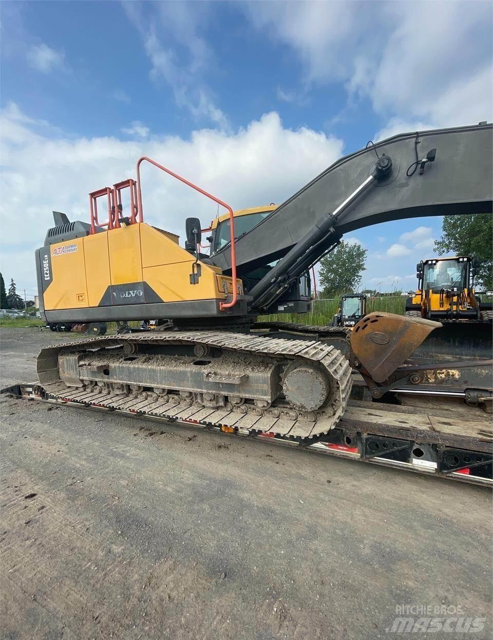 Volvo EC250E LR Pásová rýpadla