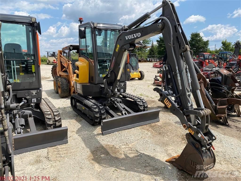 Volvo EC27D Mini rýpadla < 7t